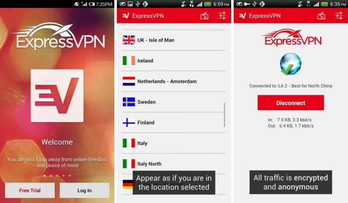 Express VPN, um Wimbledon kostenlos online zu sehen