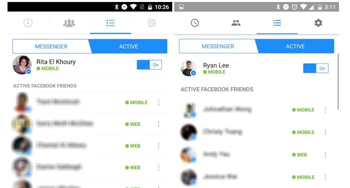 facebook messenger material design boton flotante