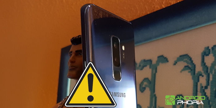 fallo lector huellas galaxy s9