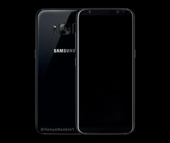 galaxy s8 schwarze farbe