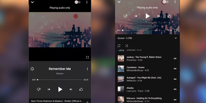 google eigene spotify verbesserte youtube musik