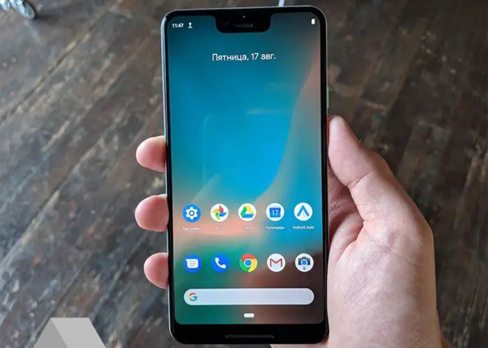 Google Pixel 3 XL gefiltert