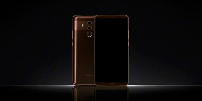 Huawei Mate 10 filtrado frontal trasera dorado