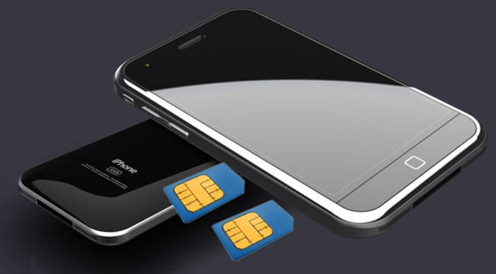 Das iPhone verfügt über eine Dual-SIM-Karte