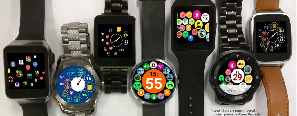 Schnittstelle Apple Watch Android Wear1