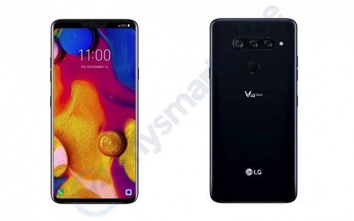 LG V40 ThinQ Design