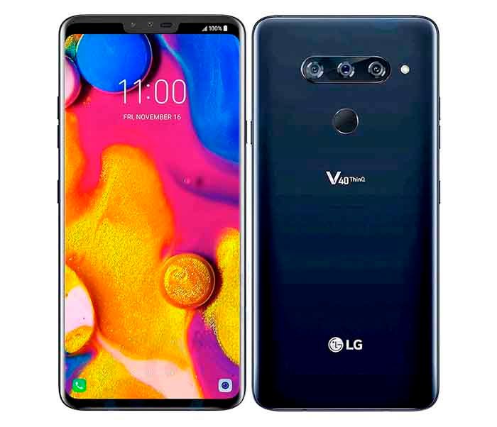 LG V40 ThinQ-Bildschirm