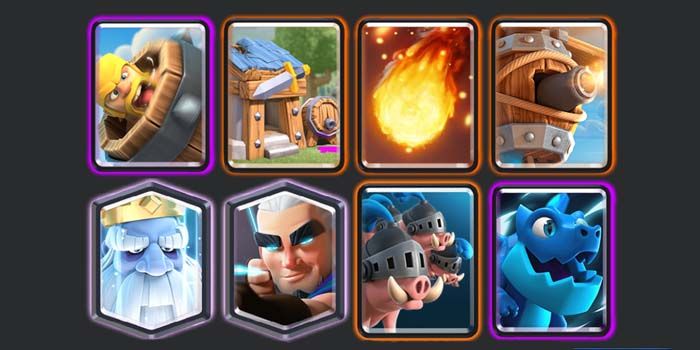 Mallet Clash Royale Drachen elektrisch