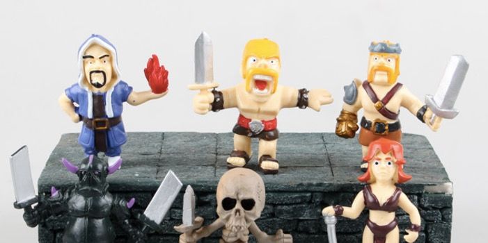 merchandising clash royale figuras