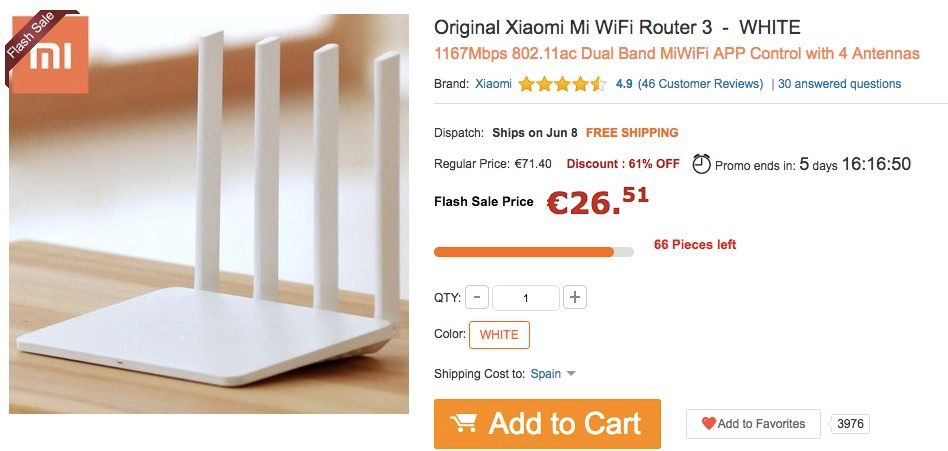 Mein WLAN-Router Xiaomi billig