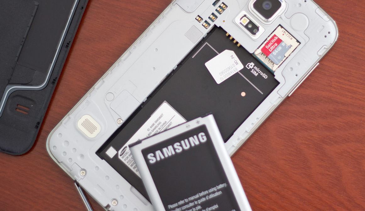 microSD in Galaxy S5