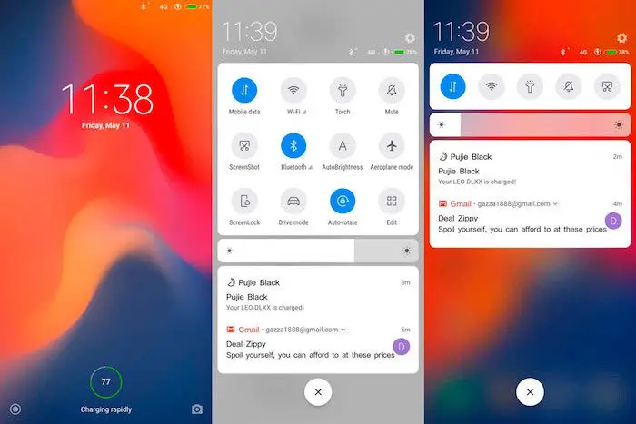 miui 10 aspekt