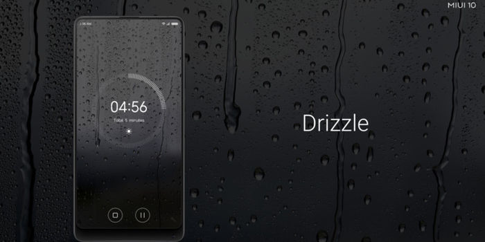 miui 10 Drizzly-Modus