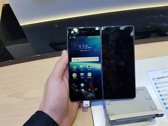 Dual-Screen-Modi Zte Axon m