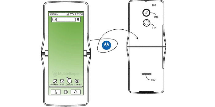 motorola razr falten