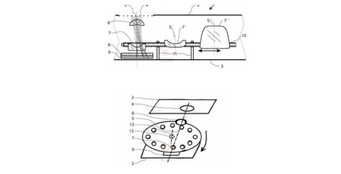 Nokia und Zeiss Sensors Patent