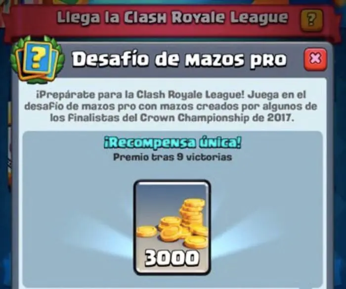 neue Pro-Deck-Herausforderung in Clash Royale