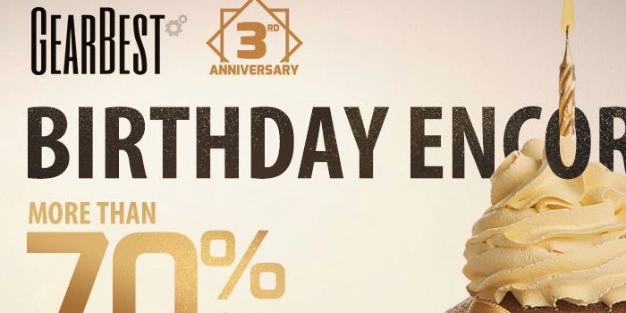 ofertas aniversario de GearBest