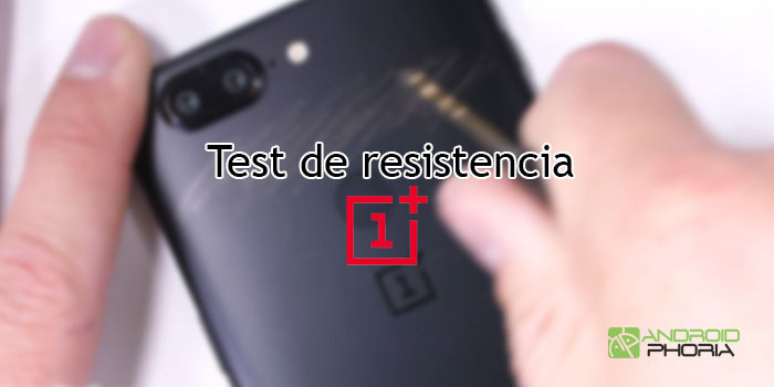 oneplus 5t test resistencia durabilidad