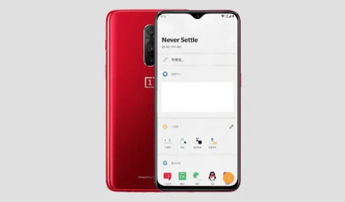 oneplus design 6t