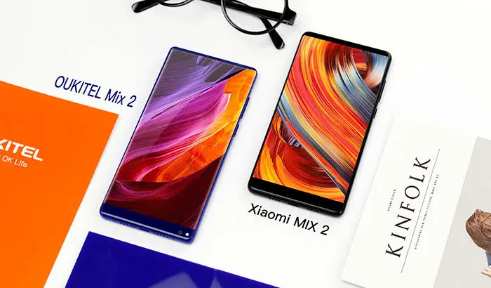 OUKITEL Mix 2 gegen Mi Mix 2