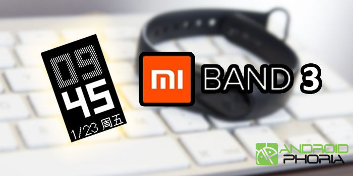 pantalla detalles nueva xiaomi band 3 amazfit