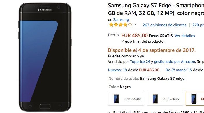 Preis des Galaxy S7 Edge
