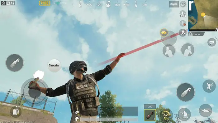 pubg mobile Granaten