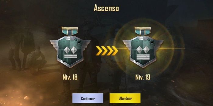 pubg mobile subir de nivel