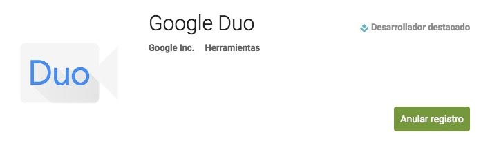 Google Duo Rekord