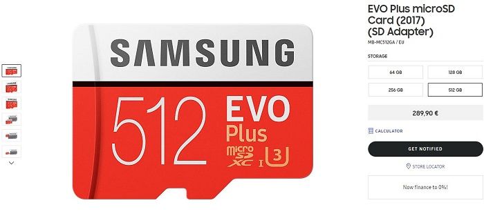 512 gb microsd samsung