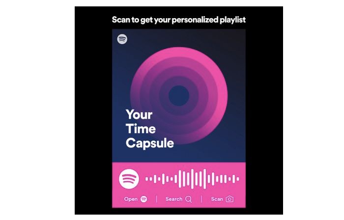 Spotify-Zeitkapsel