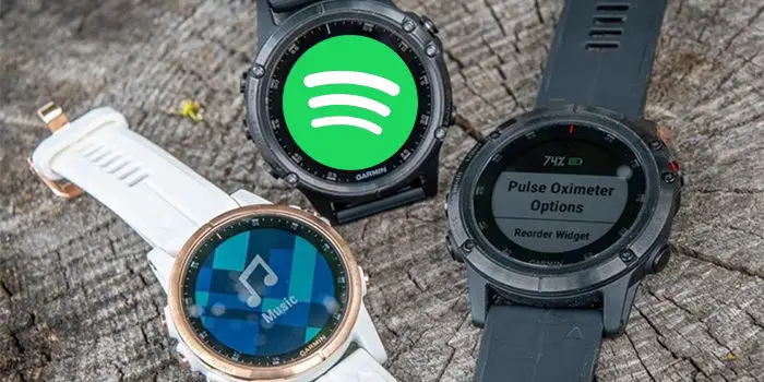 spotify compatible garmin smartwatch