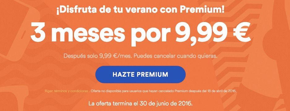 spotify premium angebot 3 für 1