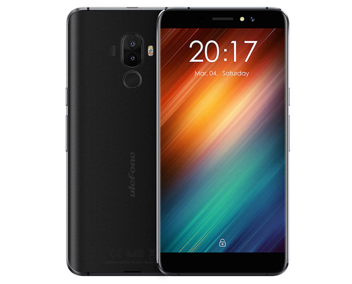 Ulefone S8 Pro schwarz hinten