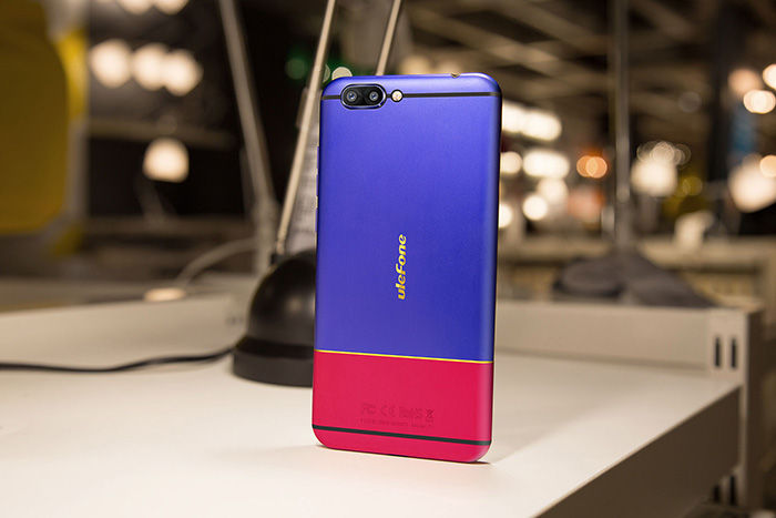 Ulefone T1 Limited Edition blau rot