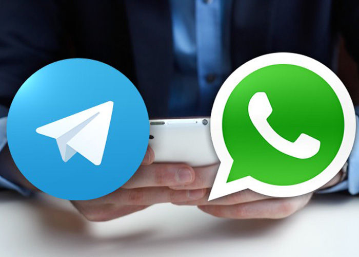 WhatsApp-Telegramm