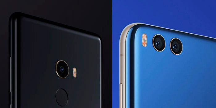 Xiaomi Mi Mix 2 Meine Hinweis 3 Kameras