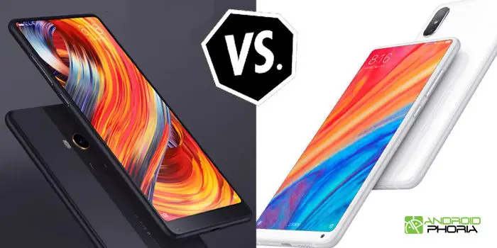 xiaomi mi mix 2 vs 2s comparativa