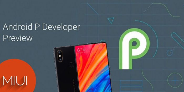 xiaomi mi mix 2s android p ota