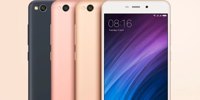 Xiaomi Redmi 4A colores