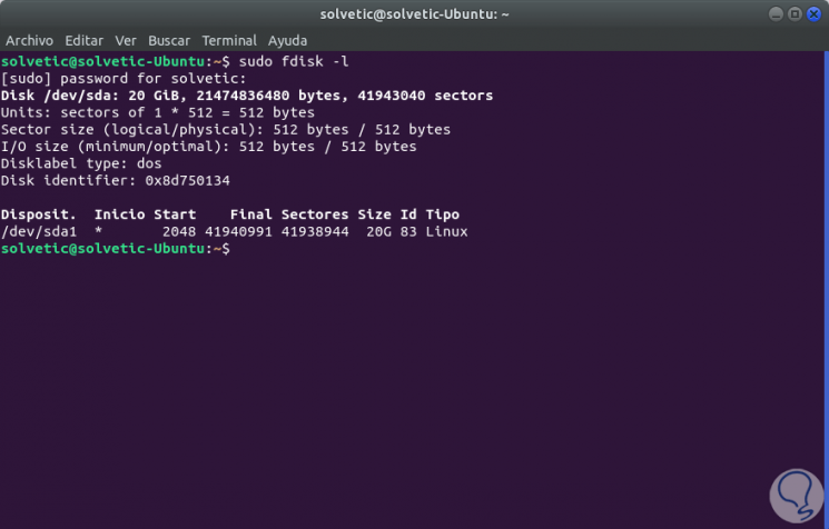 Verwenden Sie den Befehl Fdisk, um Partitionen unter Linux 1.png zu verwalten