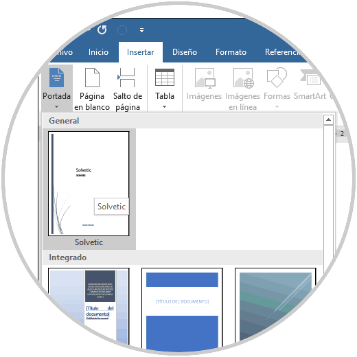 Erstellen Sie ein Deckblatt, das Sie in Microsoft Word 9 angepasst haben