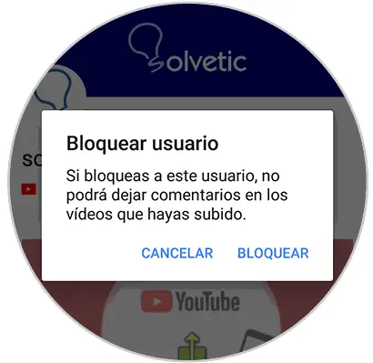 Nutzer oder Kanäle auf YouTube Android 3.png blockieren und entsperren