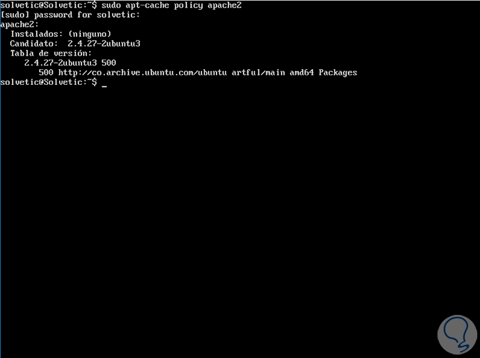 Installieren Sie eine bestimmte Version des Pakets in Ubuntu, Debian und CentOS 4.png