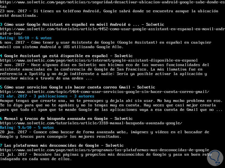 Befehle zur Suche in Google mit Googler in Linux 6.png