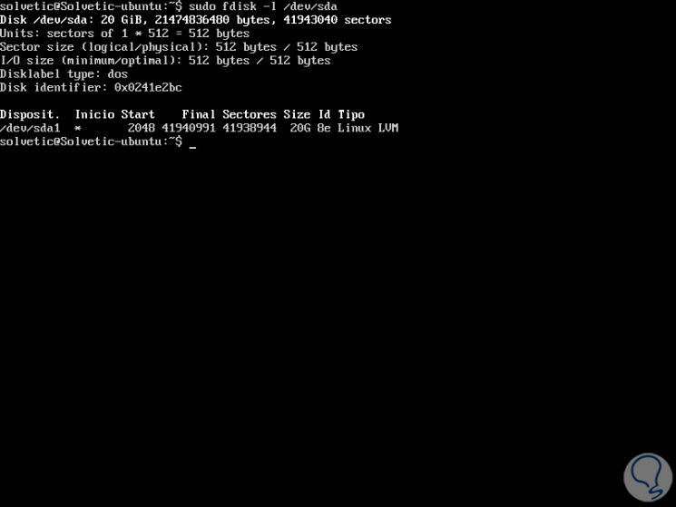 Verwenden Sie den Befehl Fdisk, um Partitionen unter Linux 3.png zu verwalten