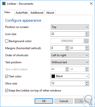 14-Configure-taskbar-with-Linkbar.png