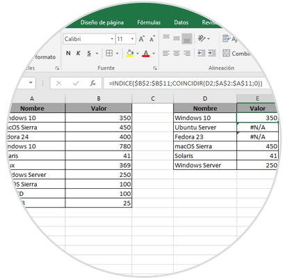 Vergleichen Sie Daten zwischen Spalten in Excel 2016 und extrahieren Sie datenspezifische Daten 8.png