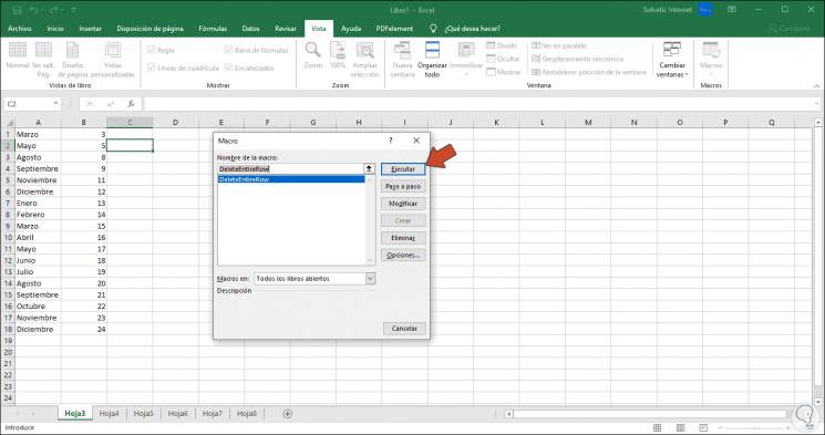 9-So löschen Sie mehrere Zeilen gleichzeitig in Excel mit macros.png